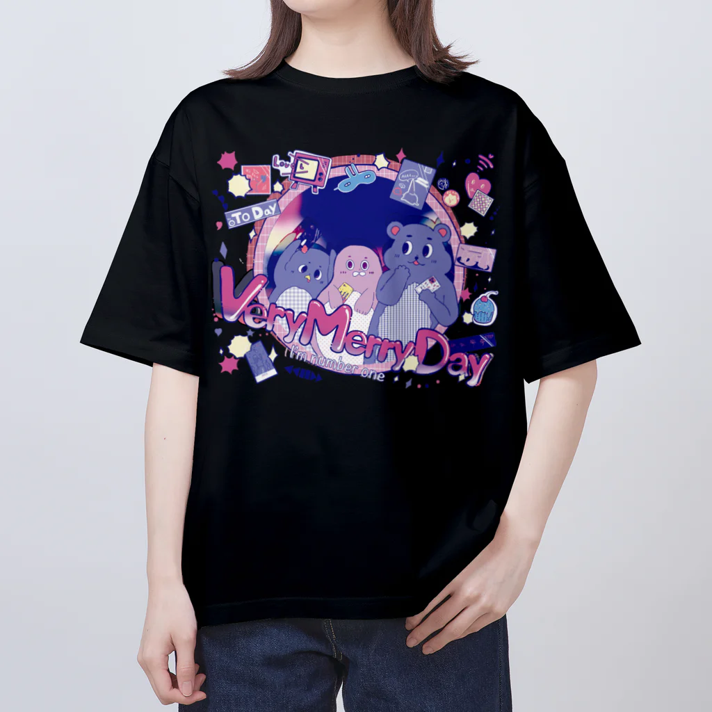 Charmeのリアニマル オーバーサイズTシャツ