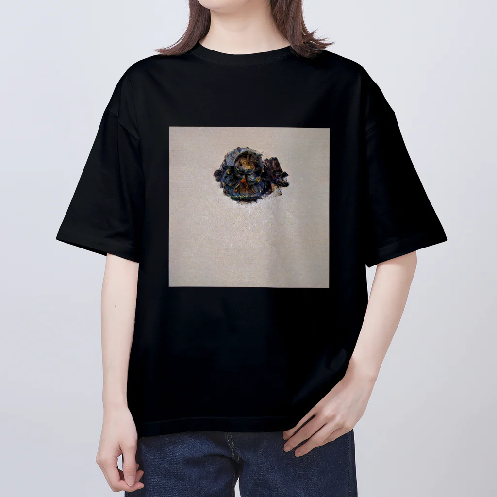 liquid1224の引波に沈むシャツ Oversized T-Shirt