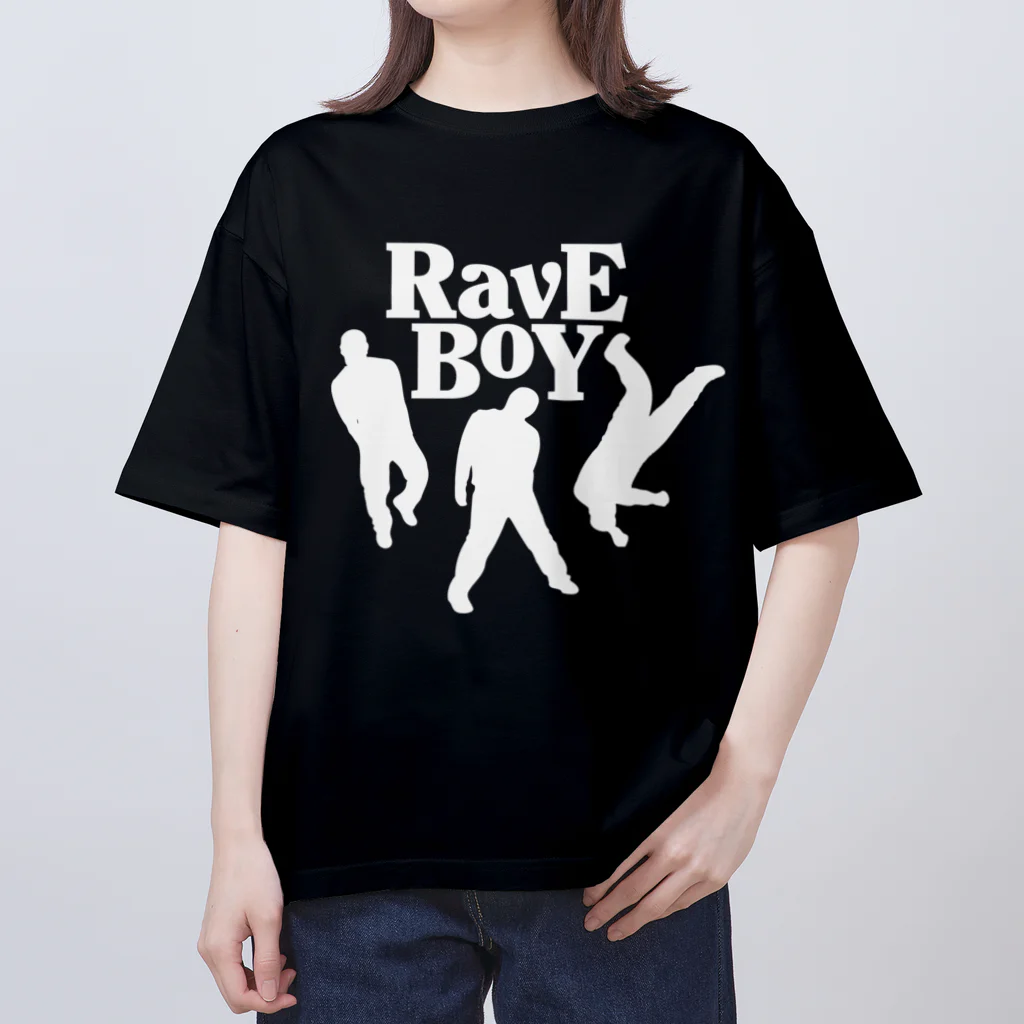 Mohican GraphicsのRave Boy Records Oversized T-Shirt