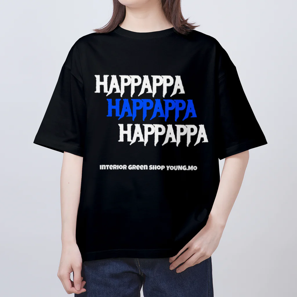 young.moのHAPPAPPA BLACK オーバーサイズTシャツ