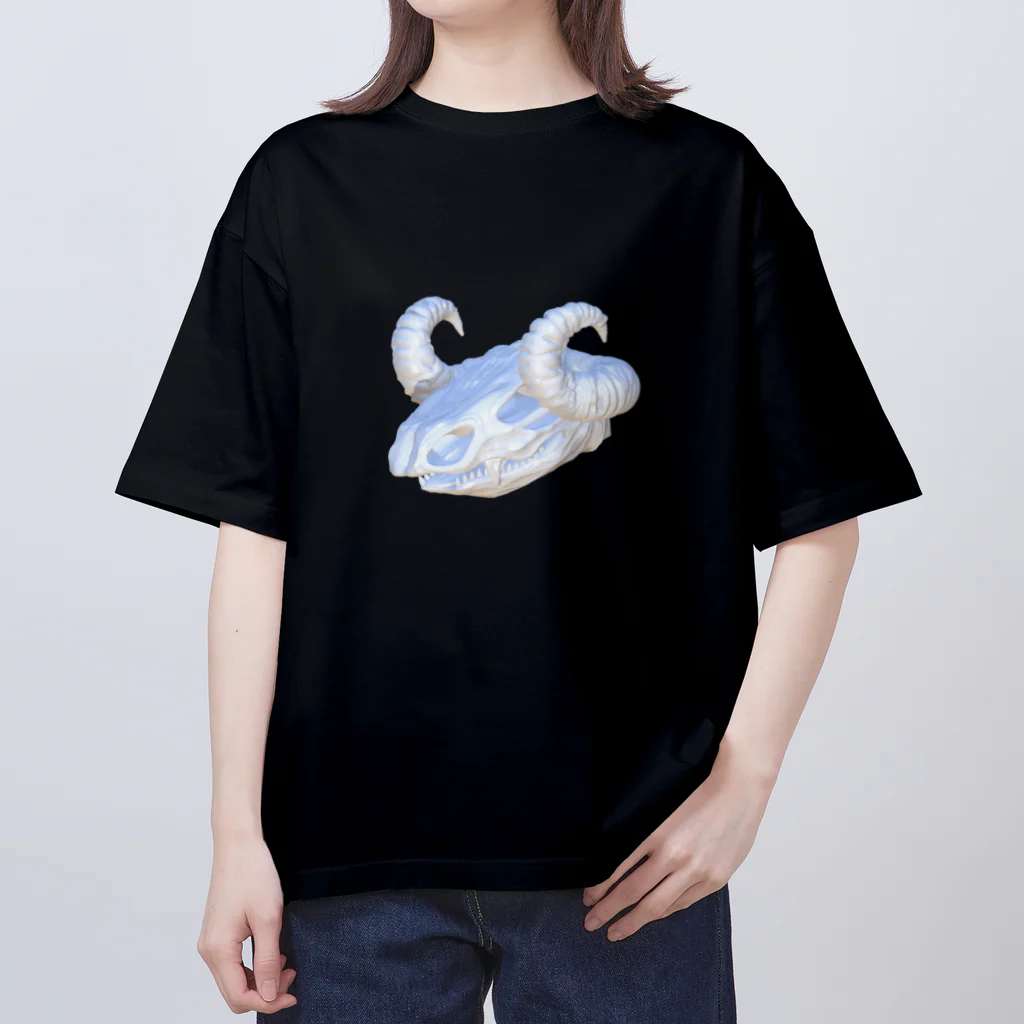 山本ネチュラの骨 オーバーサイズTシャツ