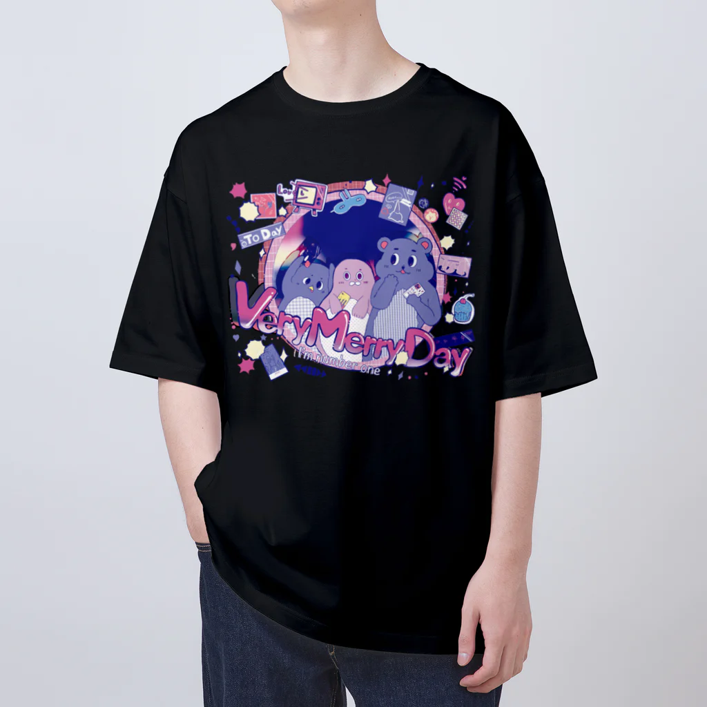 Charmeのリアニマル オーバーサイズTシャツ