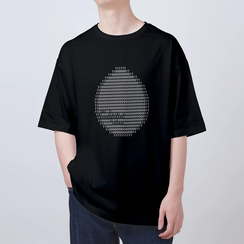 Culture Clubの[ Culture Club ] Binary Number OverSized T-sh① オーバーサイズTシャツ