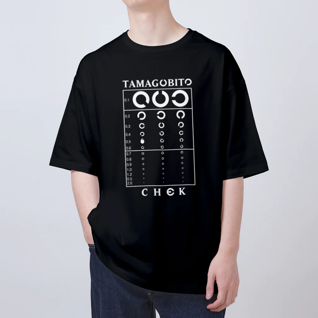 Culture Clubの[ TAMAGOBITO ] 視卵力検査 Oversized T-sh② オーバーサイズTシャツ