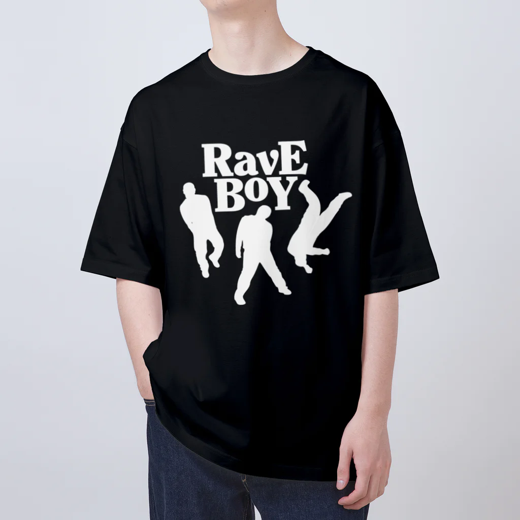 Mohican GraphicsのRave Boy Records Oversized T-Shirt