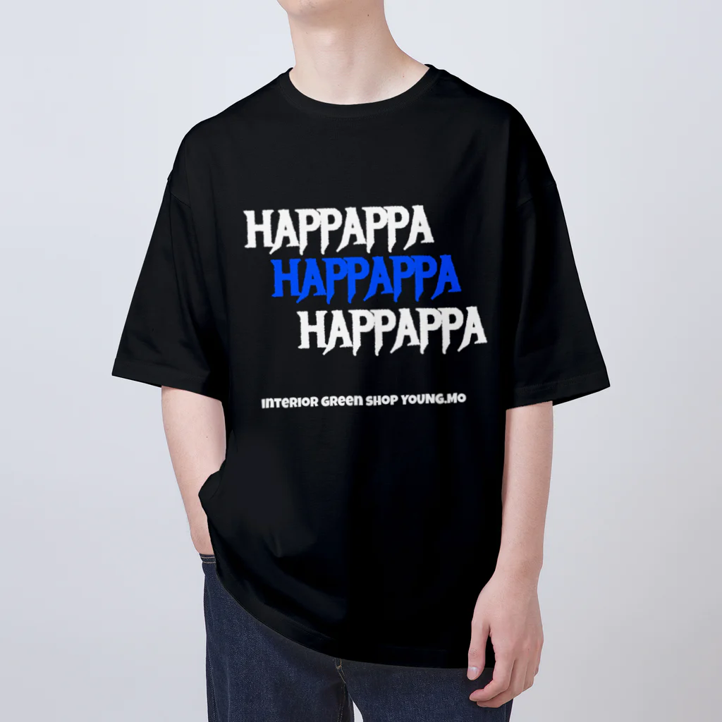 young.moのHAPPAPPA BLACK Oversized T-Shirt