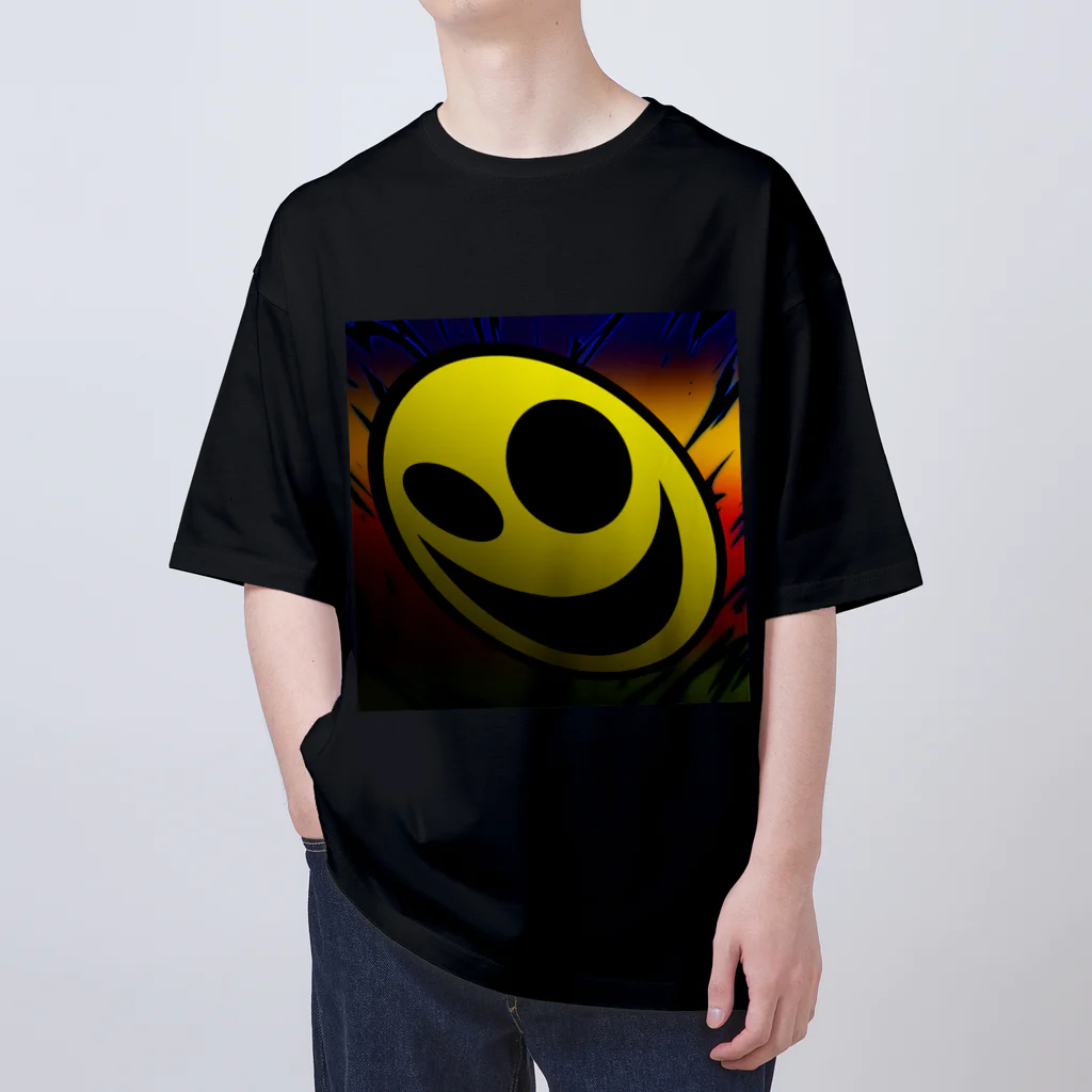 Ａ’ｚｗｏｒｋＳの闇落ちニコちゃん Oversized T-Shirt