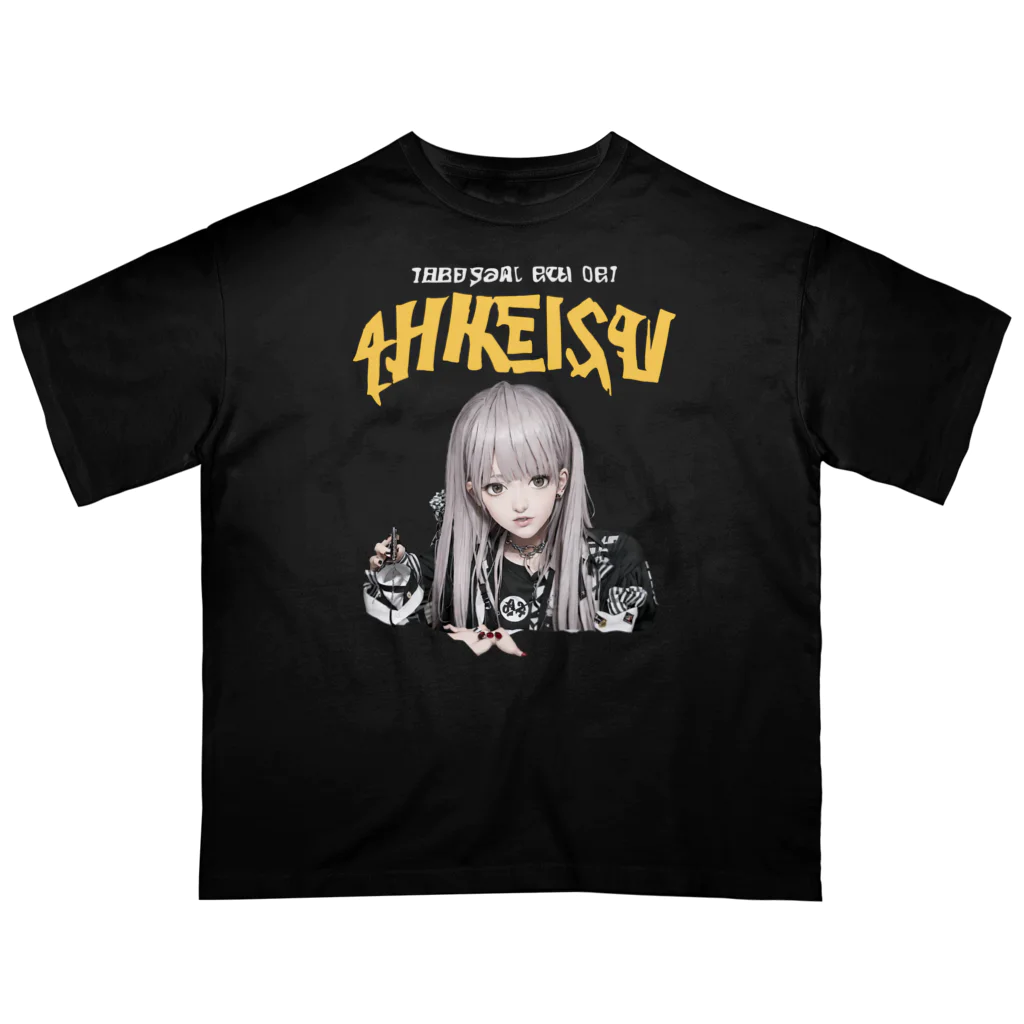 punks4d shopのcreature-girls-factory-001 オーバーサイズTシャツ