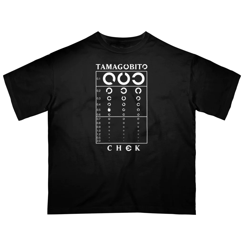 Culture Clubの[ TAMAGOBITO ] 視卵力検査 Oversized T-sh② オーバーサイズTシャツ