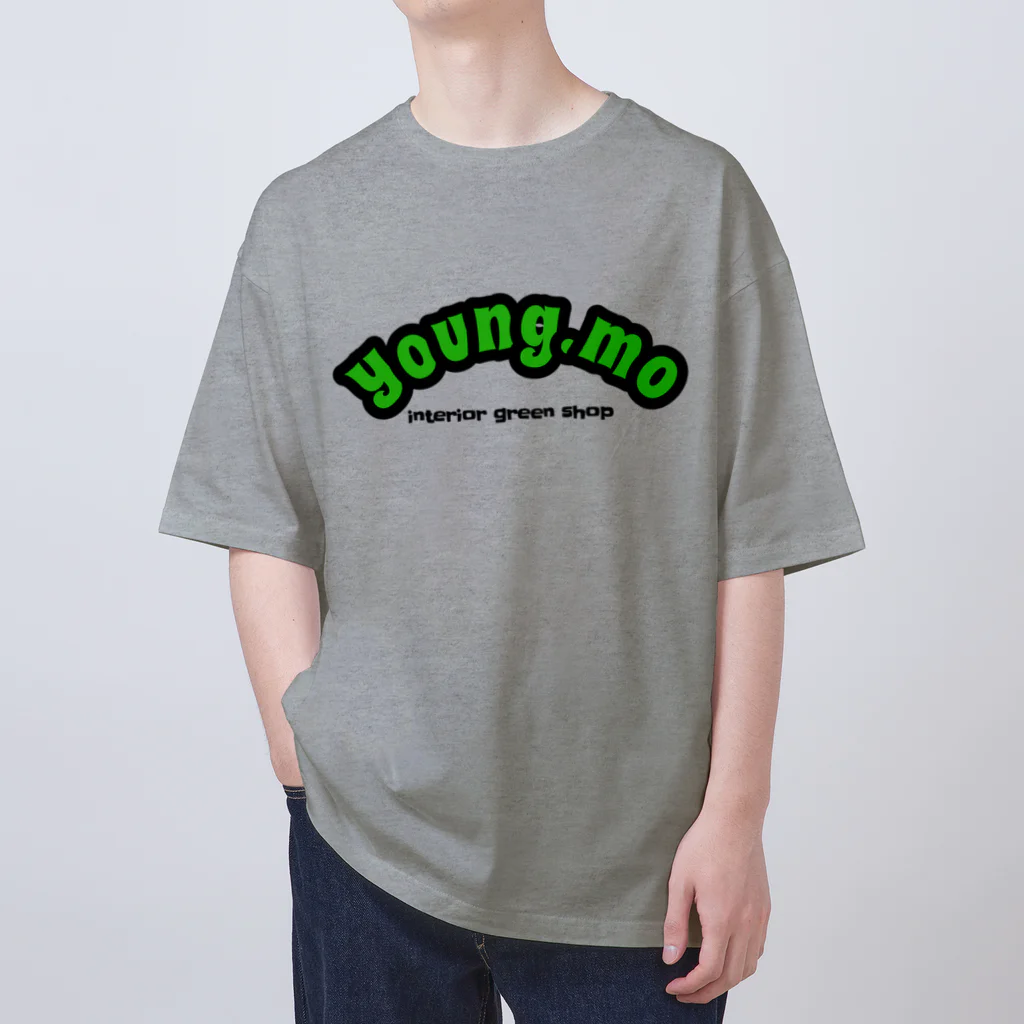 young.moのCOLLEGE LOGO WHITE Oversized T-Shirt