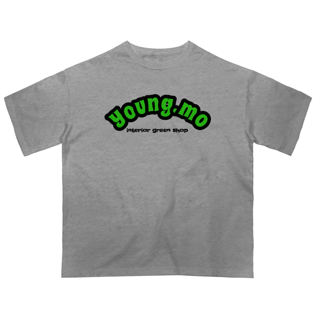 young.moのCOLLEGE LOGO WHITE Oversized T-Shirt