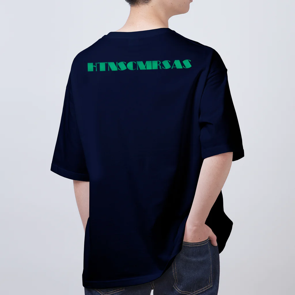 HTNSCMRSAS（shiroen）の電脳猫耳少女 Oversized T-Shirt