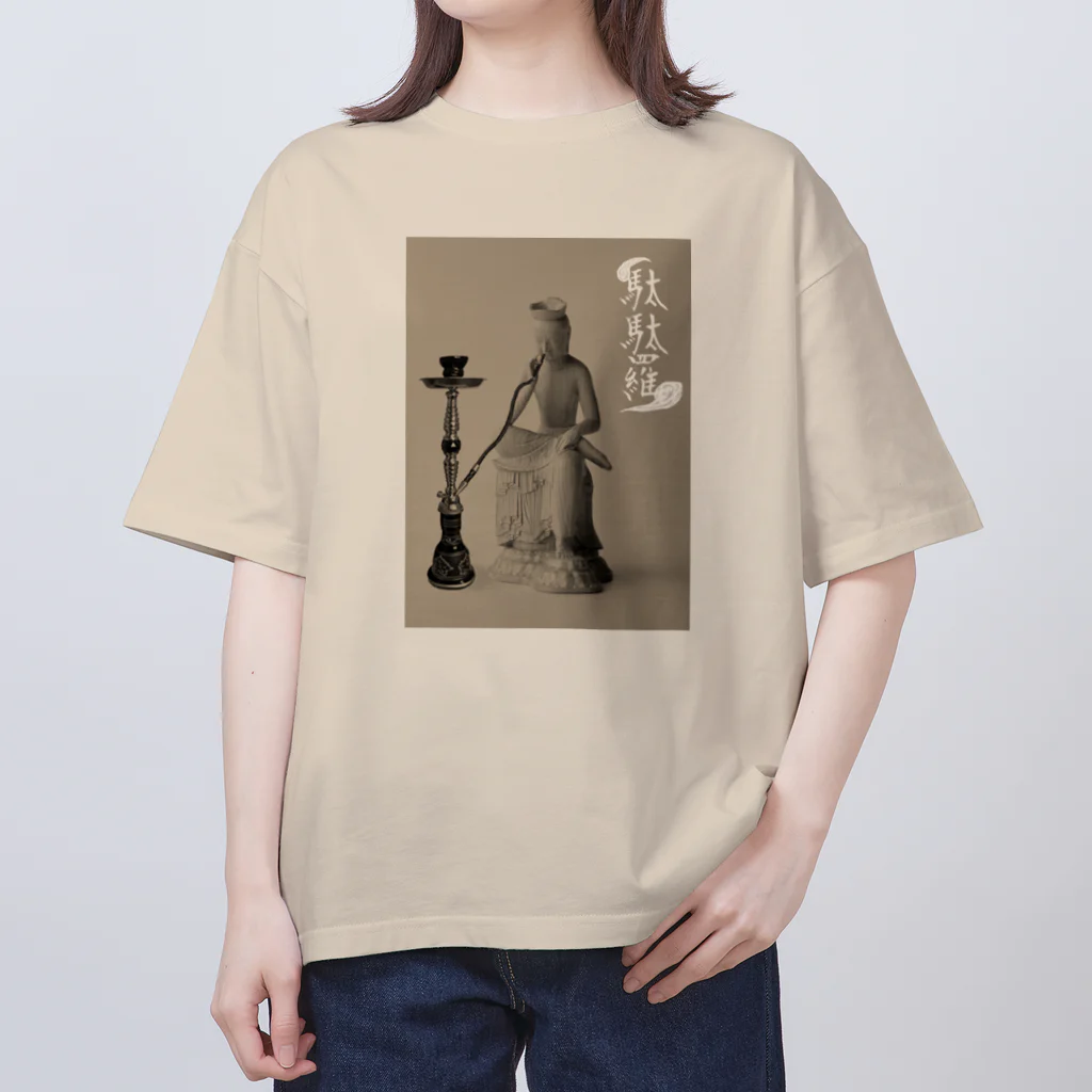 Culture Clubの駄駄羅 煙仏像 Oversized T-sh② オーバーサイズTシャツ