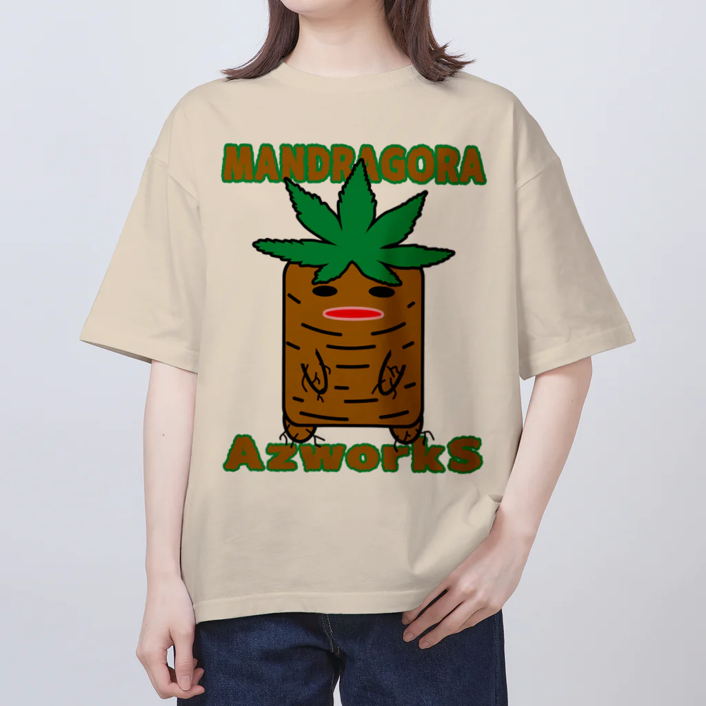 Ａ’ｚｗｏｒｋＳのハコマンドラゴラ Oversized T-Shirt