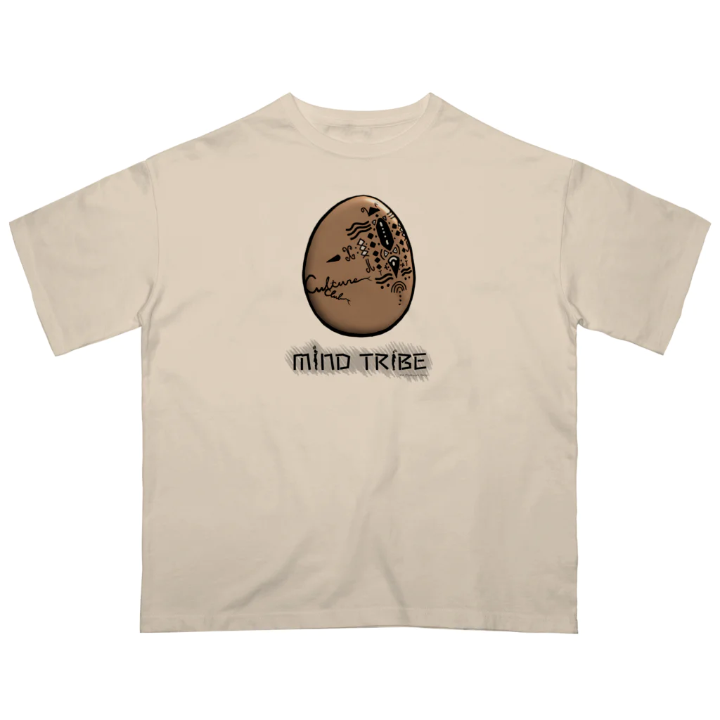 Culture Clubの[ Culture Club ] MiND TRiBE LT-sh Oversized T-Shirt