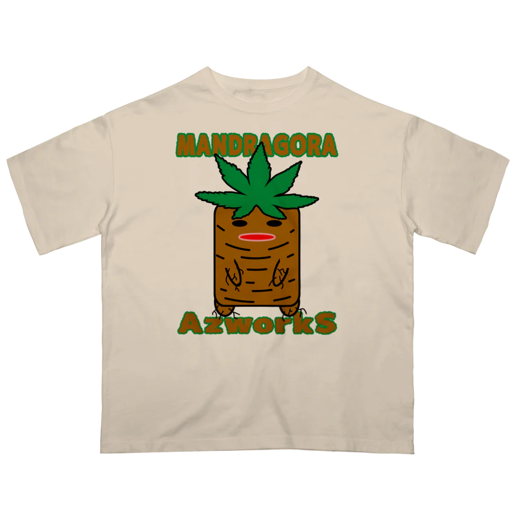 Ａ’ｚｗｏｒｋＳのハコマンドラゴラ Oversized T-Shirt