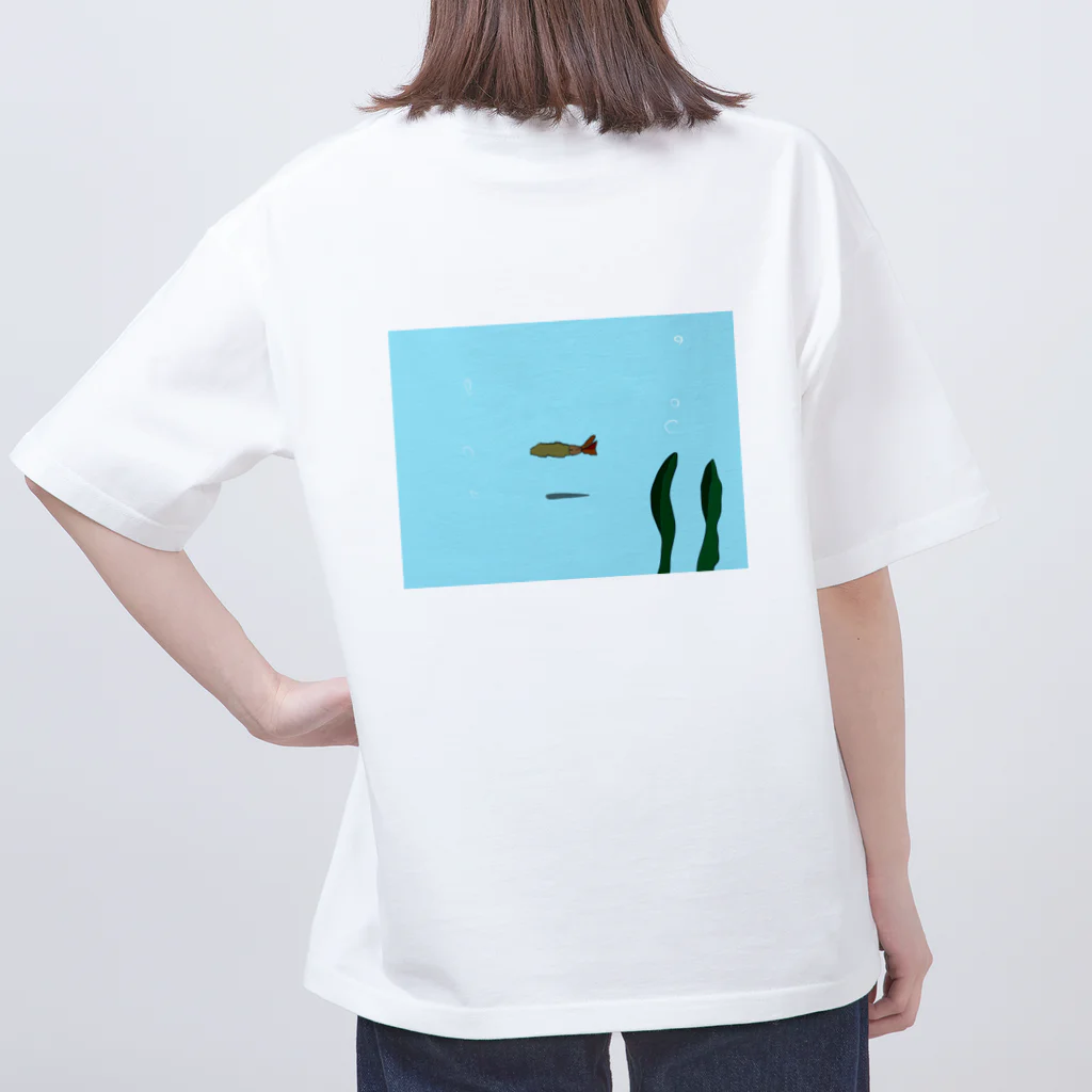 のせの水の中のエビフライ Oversized T-Shirt