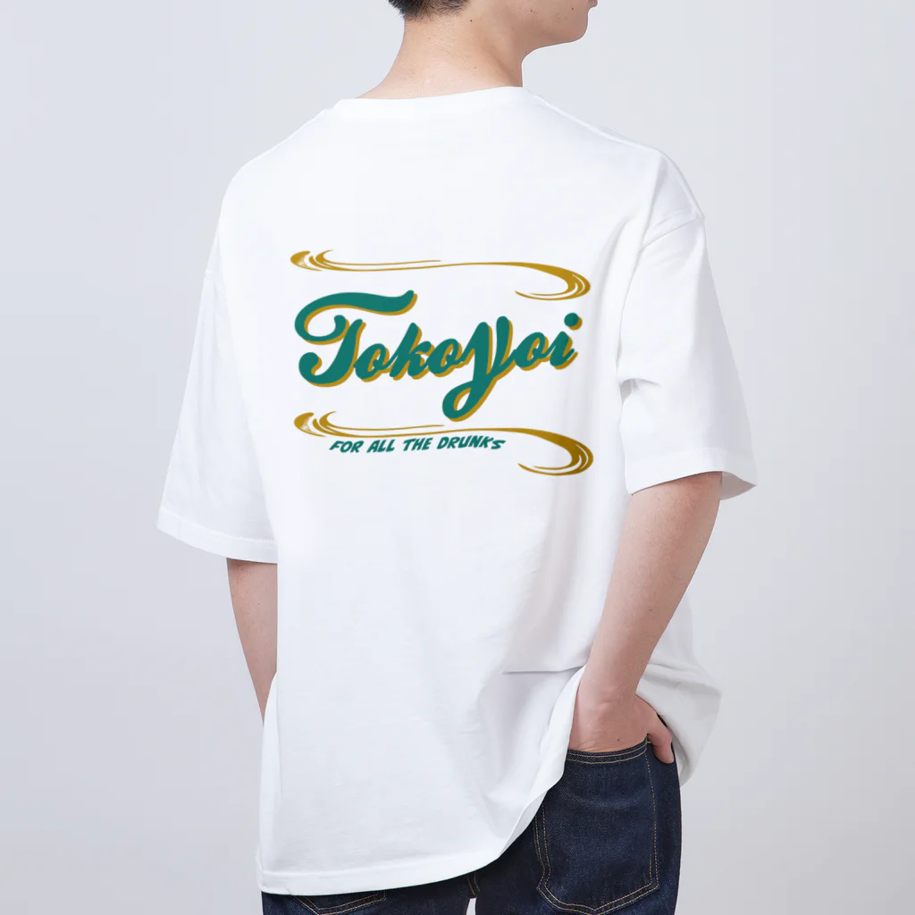 常酔（とこよい-TOKOYOI）のTOKOYOI文字ロゴTシャツ Oversized T-Shirt