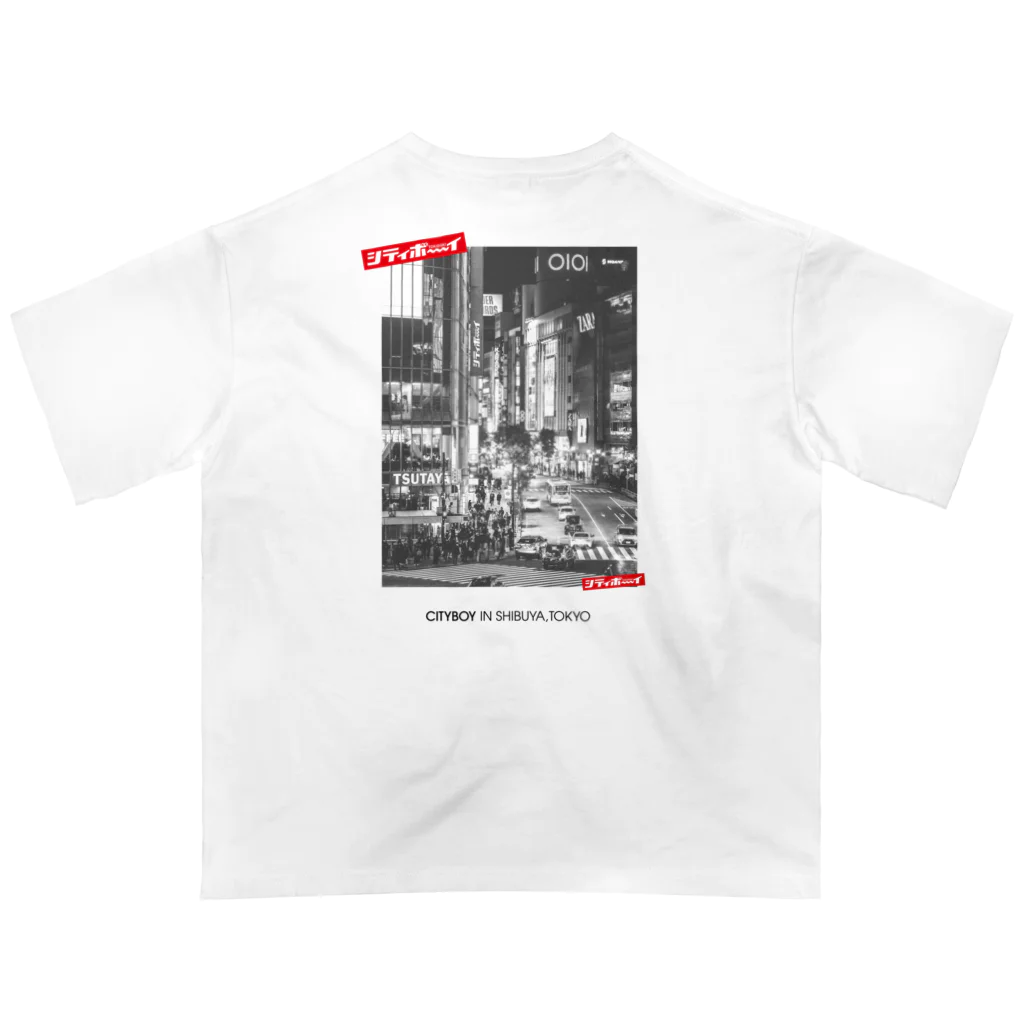 ÿøshihirøのCITY BOY ロゴ3連シリーズ オーバーサイズTシャツ