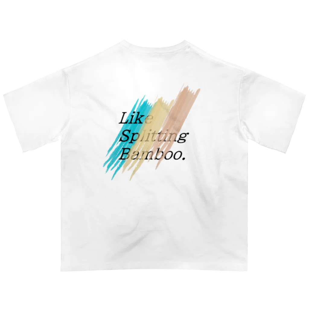 oolong_maskのBamboo Resilience オーバーサイズTシャツ