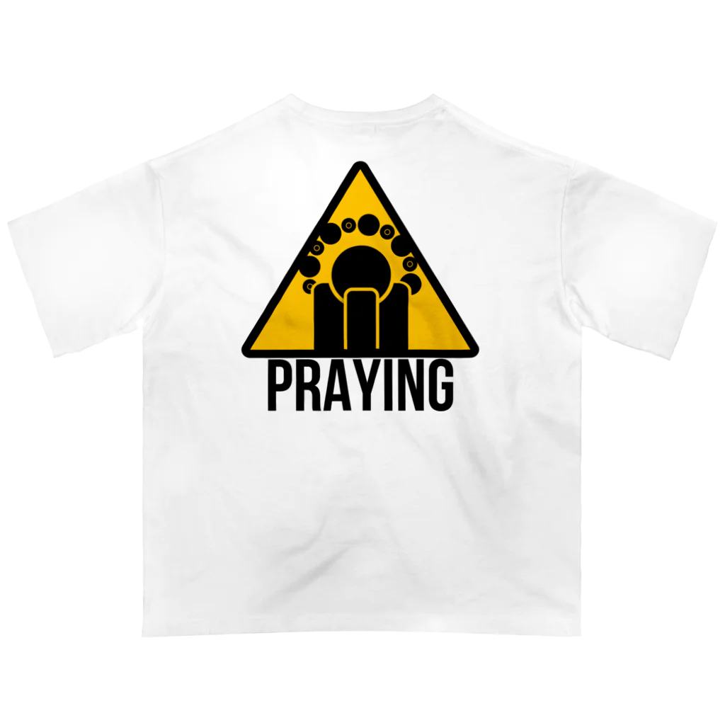 鮫槻、【FORMANTS PARADE】のRust　praying オーバーサイズTシャツ