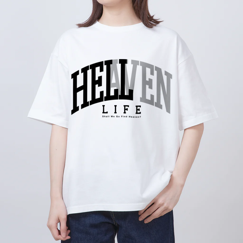 Mohican GraphicsのHELL LIFE Oversized T-Shirt