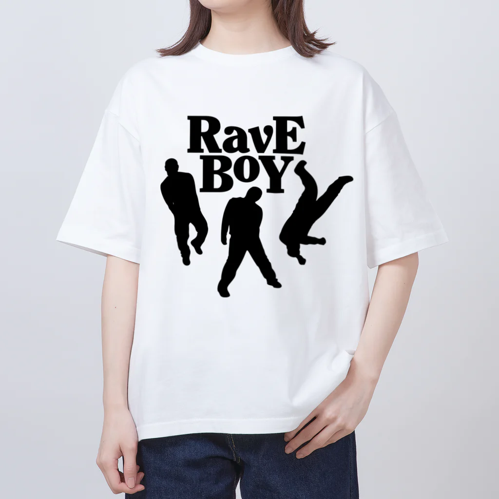 Mohican GraphicsのRave Boy Records オーバーサイズTシャツ