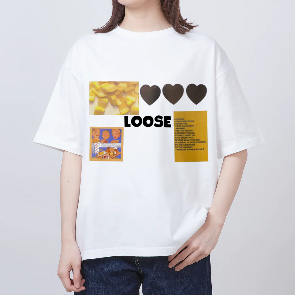 Looseの朝摘みloose オーバーサイズTシャツ