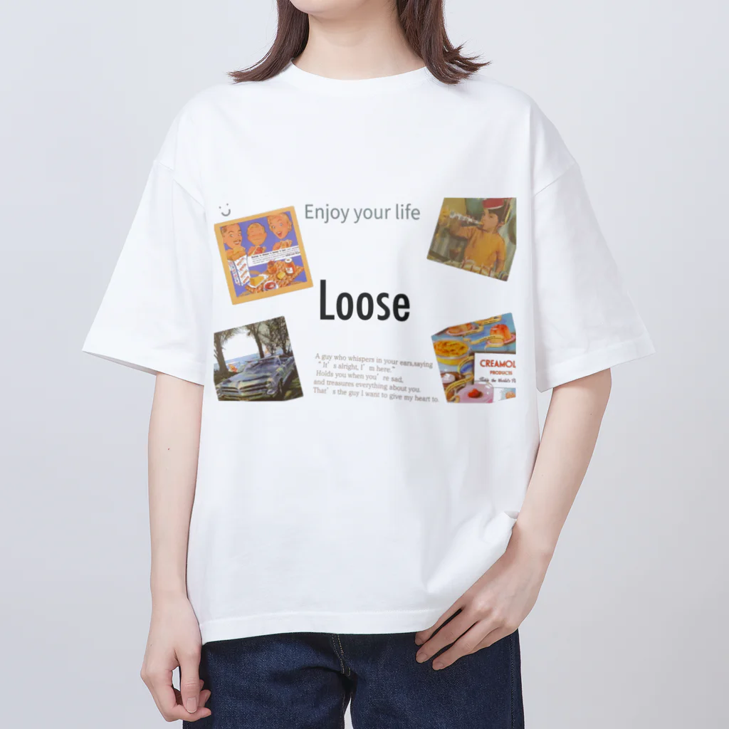 Looseのキッズのloose オーバーサイズTシャツ