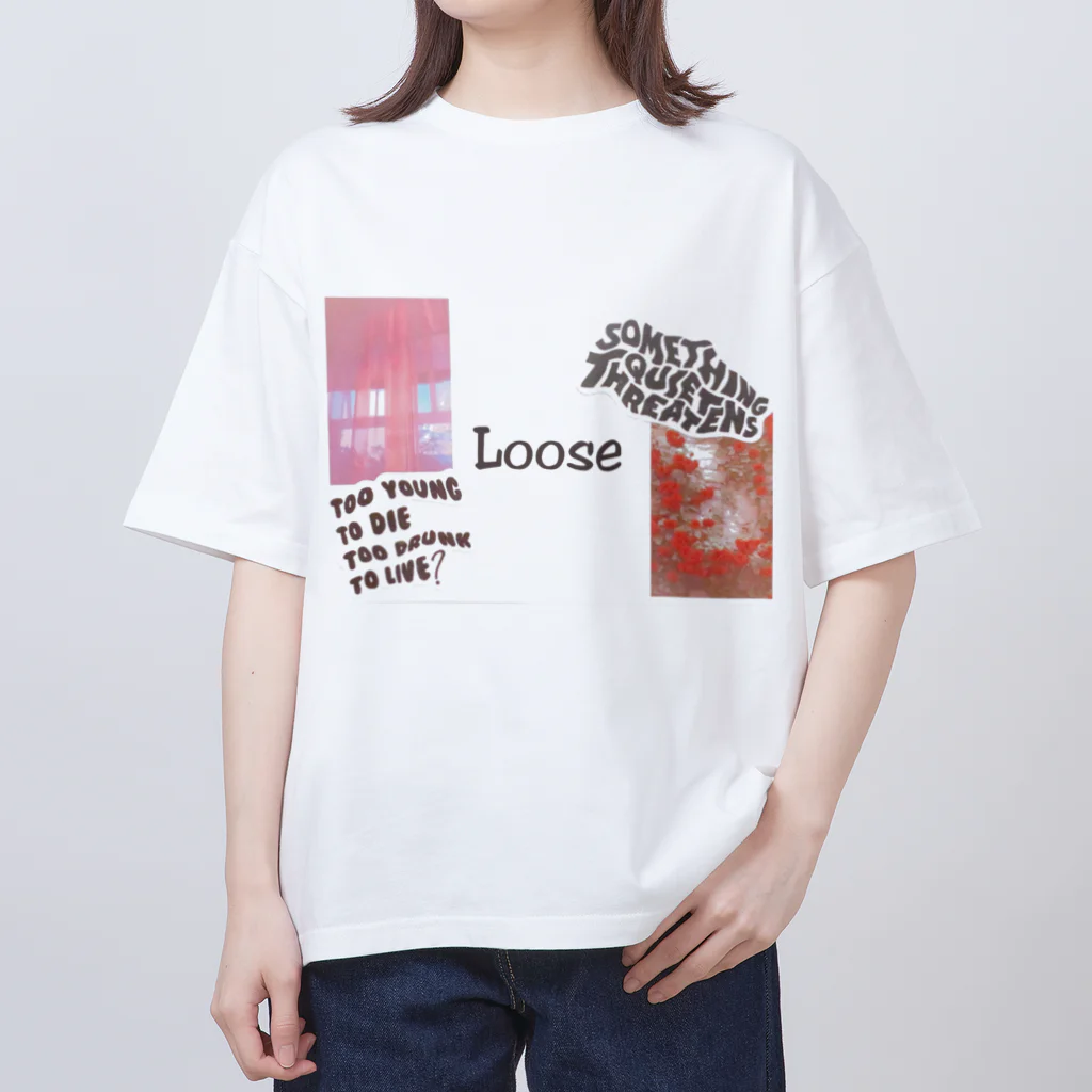 LooseのあしたのLoose オーバーサイズTシャツ