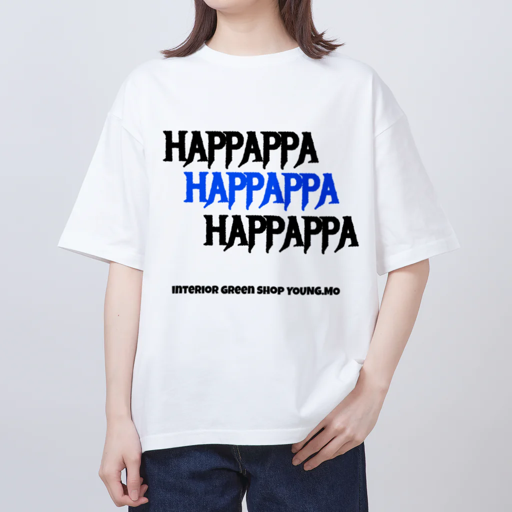 young.moのHAPPAPPA WHITE オーバーサイズTシャツ