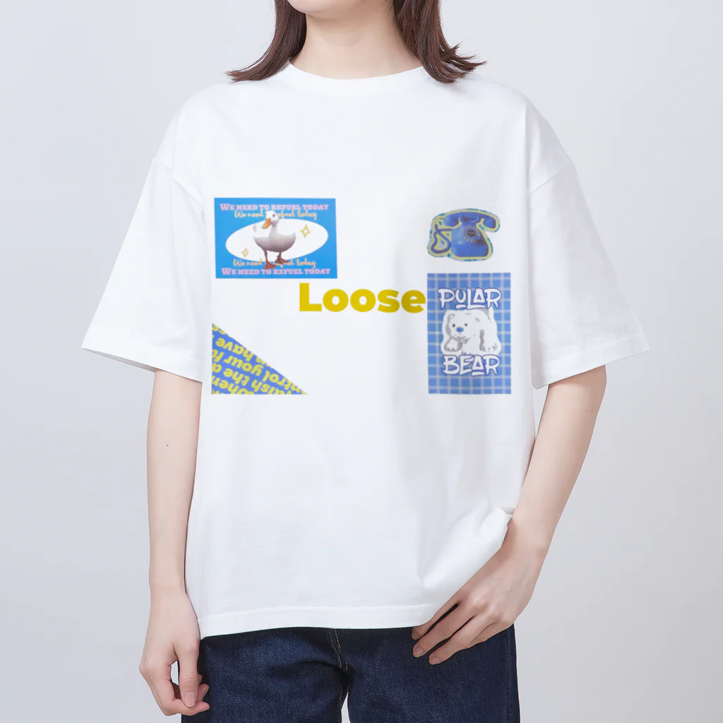 Looseのクエクエloose Oversized T-Shirt