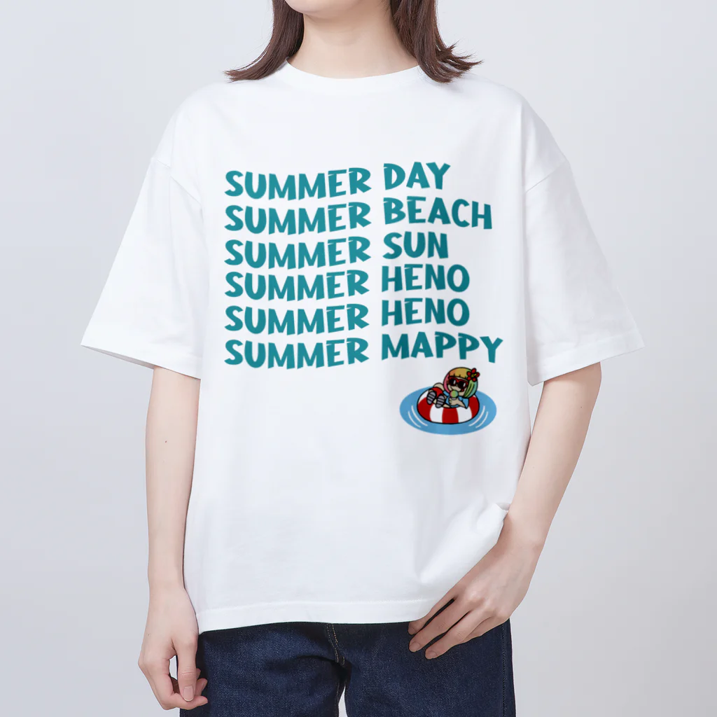 ハワイが大好きな女の子『HENOHENO MAPPY』のCMC Oversized T-Shirt