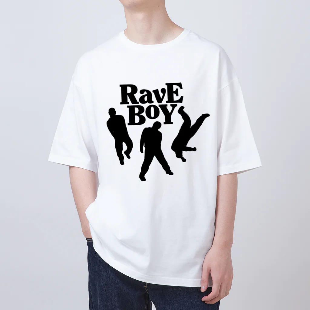 Mohican GraphicsのRave Boy Records オーバーサイズTシャツ