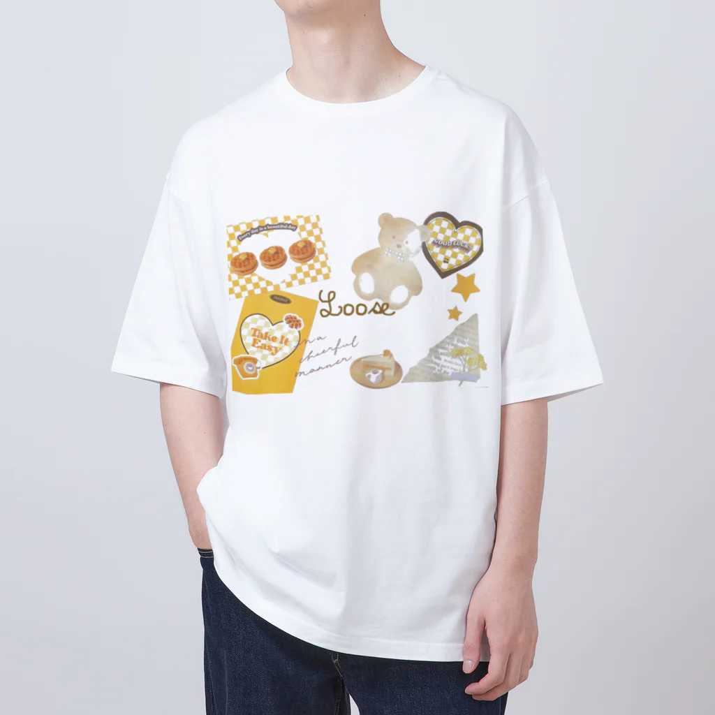 LooseのくまたんLooseくん オーバーサイズTシャツ