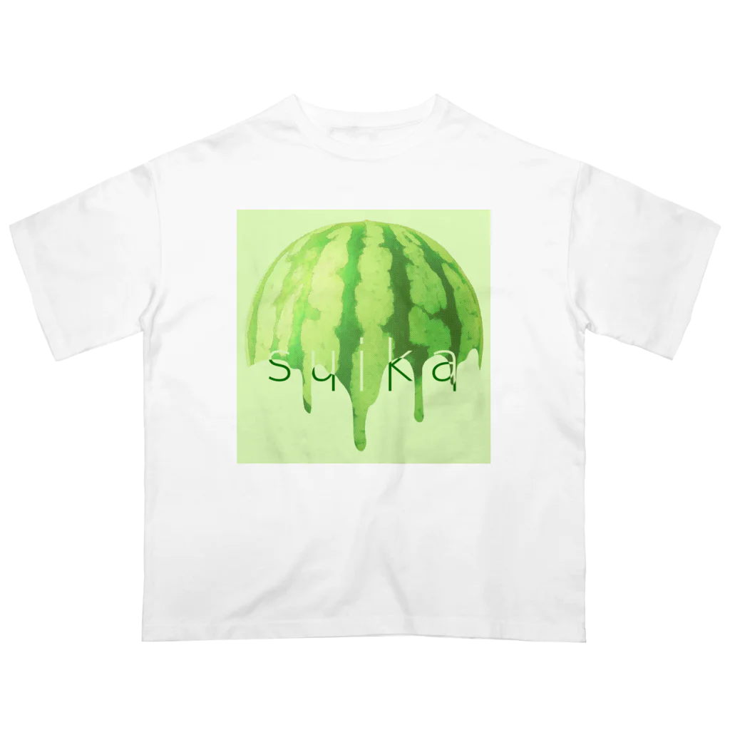 スマイルスタイルのとろけるsuika🍉 オーバーサイズTシャツ