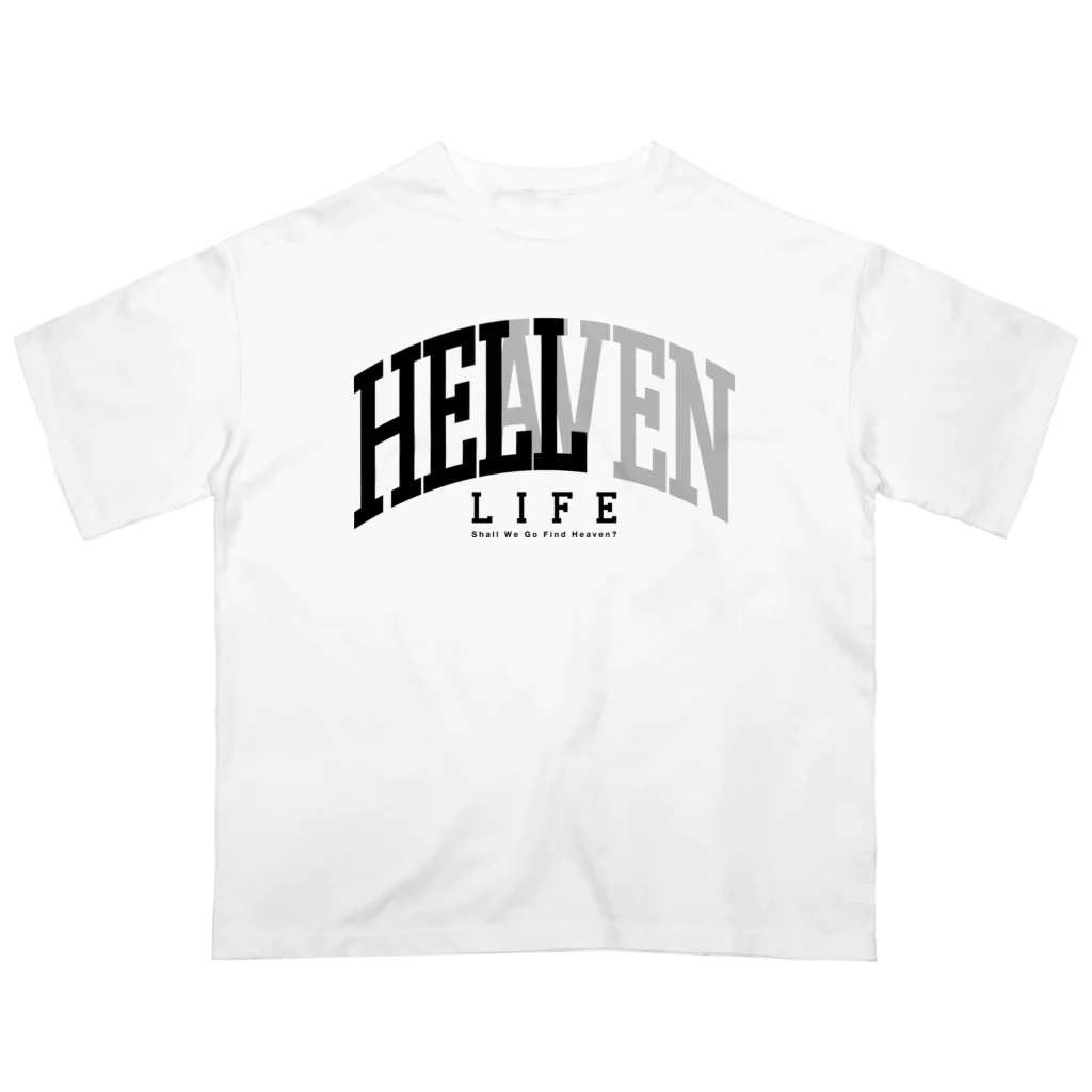 Mohican GraphicsのHELL LIFE Oversized T-Shirt