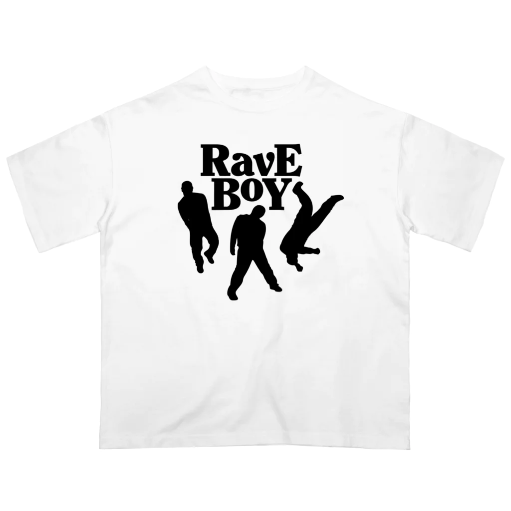 Mohican GraphicsのRave Boy Records オーバーサイズTシャツ