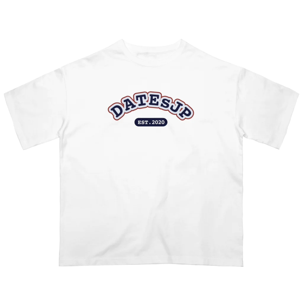 フジイノアソビバの【公式】DATEsJPアメカジ Oversized T-Shirt