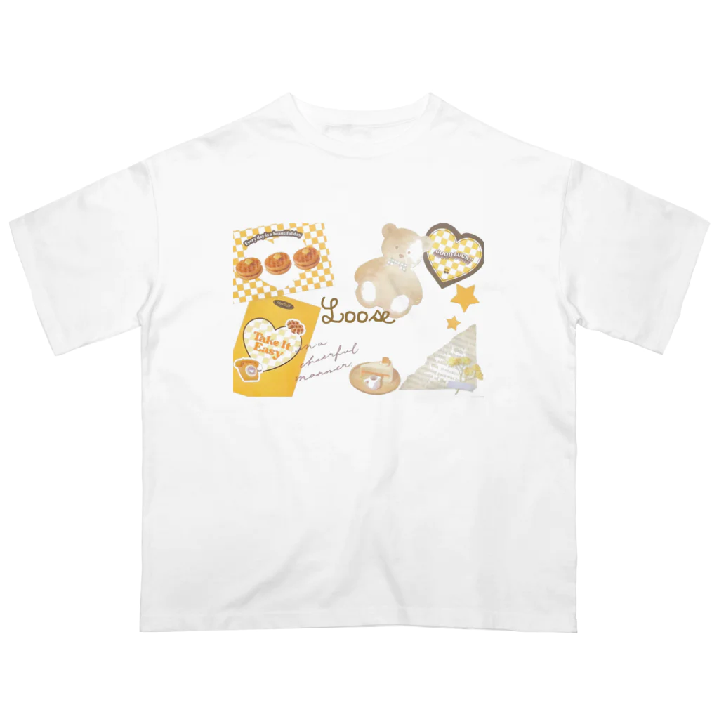 LooseのくまたんLooseくん オーバーサイズTシャツ