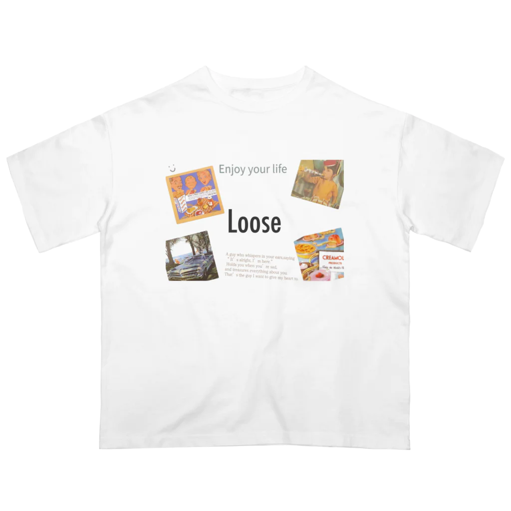 Looseのキッズのloose オーバーサイズTシャツ