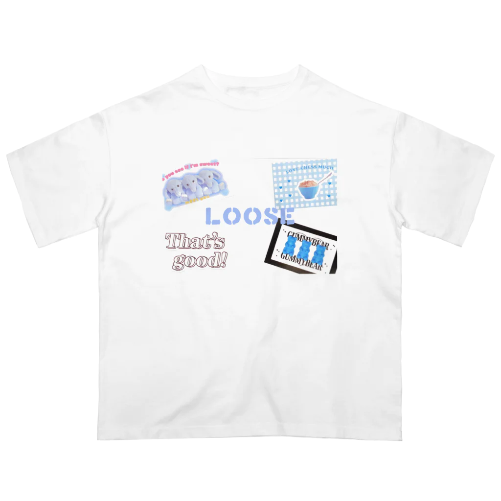 Looseのぞうさんパオーン オーバーサイズTシャツ