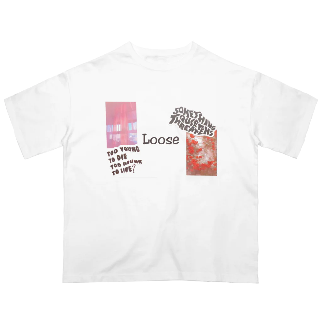 LooseのあしたのLoose オーバーサイズTシャツ