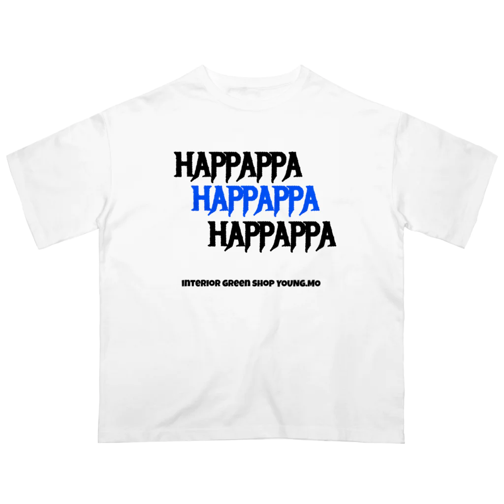 young.moのHAPPAPPA WHITE Oversized T-Shirt