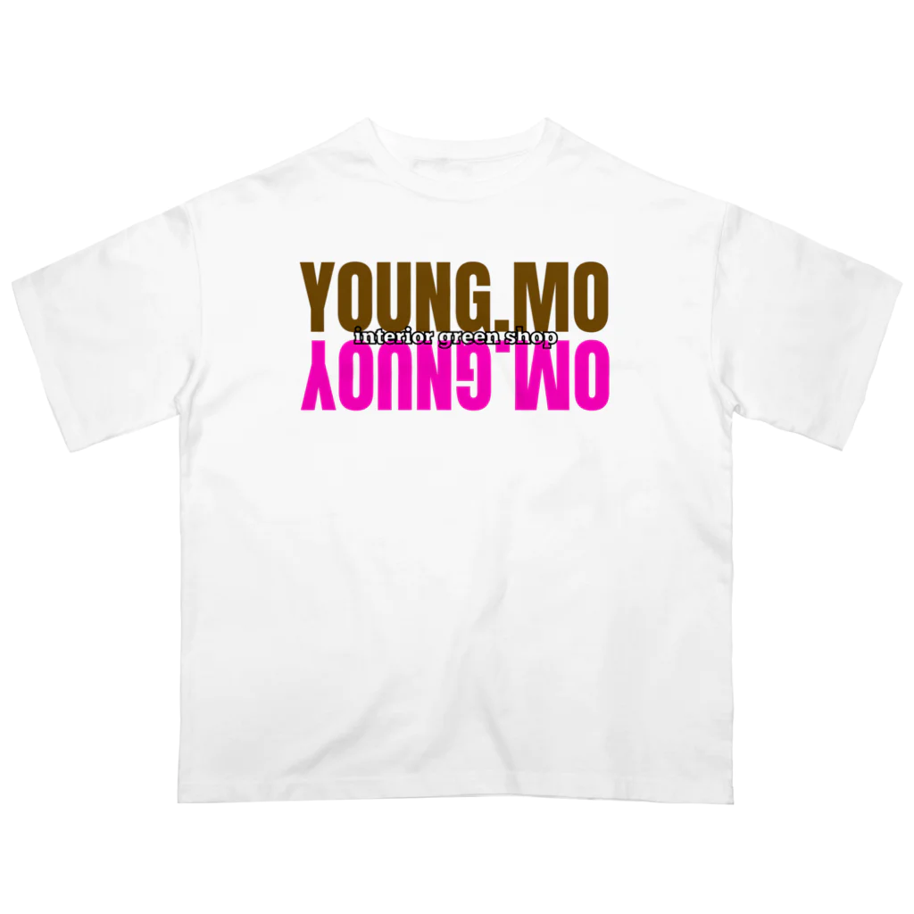 young.moのMIROR WHITE Oversized T-Shirt