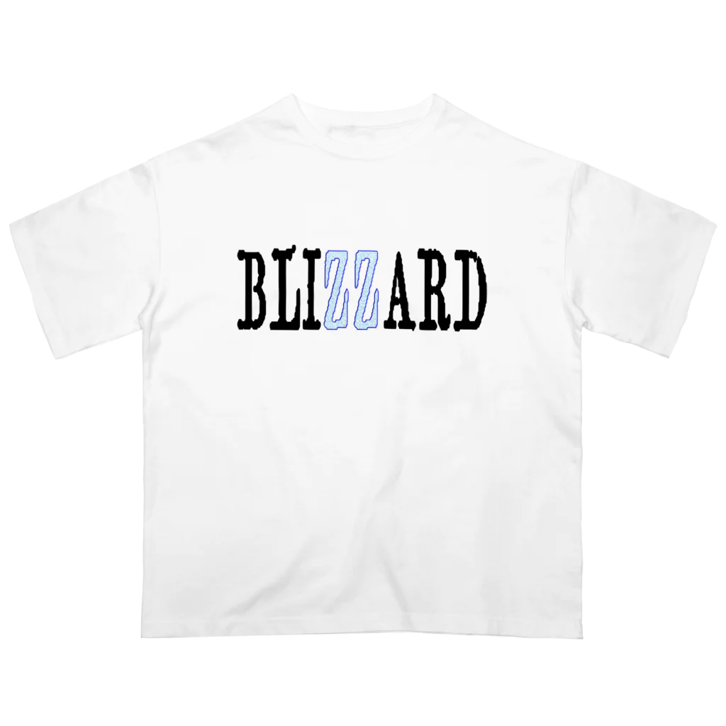 Ａ’ｚｗｏｒｋＳのBLIZZARD(英字＋１シリーズ) Oversized T-Shirt