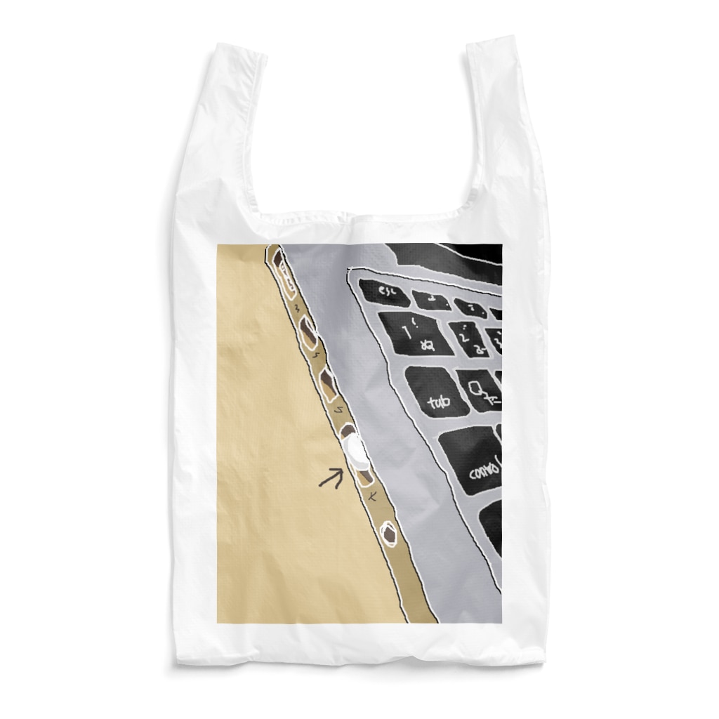 のんびりCafeの布屋さんのミンティア Reusable Bag