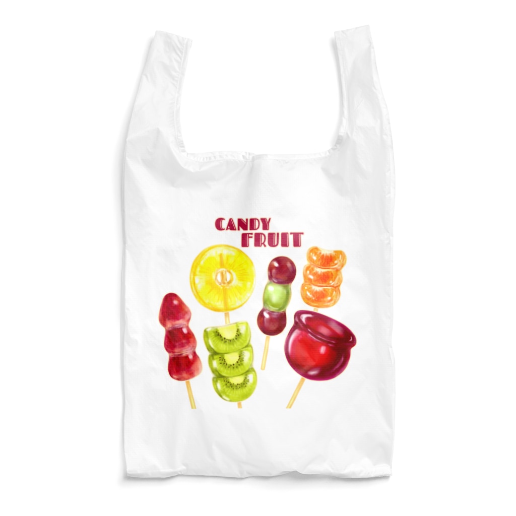 すとろべりーガムFactoryのフルーツ飴 Reusable Bag