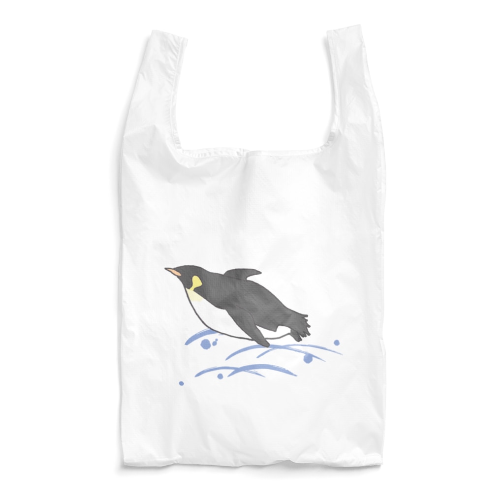 ゆずぽんずの飛ぶペンギン Reusable Bag