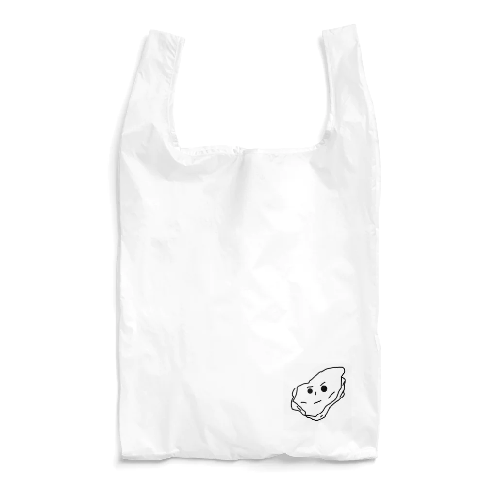 ブラックイカピッピマーケットのイカピッピ Reusable Bag